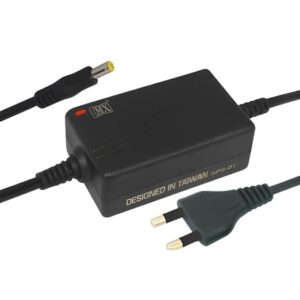 Power Adapter Supply 12V 3A Desktop Power Supply for CCTV Cameras Security Systems, Converts 220V AC to 12V DC Output, Supports Up to 6 Cameras, Power Adapter for Home & Commercial Use