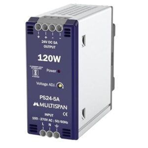 24V 120W Power Supply (SMPS) MULTSPAN PS24-5A