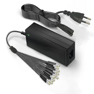 CCTV SMPS Power Supply 220V AC to 12V DC 3A (36W) 16-Channel Power Adapter for Bullet & Dome Cameras Perent (mxSPS-03A)