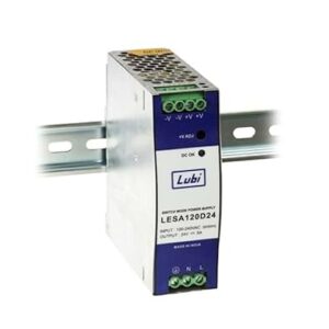 LESA120D24 SMPS, 24 V DC 5 Amp Din Rail Mount Power Supply, Made in India