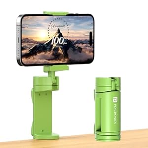 Mobot Clip Mobile Holder with 360° Adjustable Angles, Light Weight, Pocket Friendly, Mobile Stand for Table/Video Recording/Vlogging, Compatible with 4.5 to 6.9 inch Smartphones(Green)