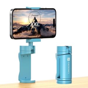Mobot Clip Mobile Holder with 360° Adjustable Angles, Light Weight, Pocket Friendly, Mobile Stand for Table/Video Recording/Vlogging, Compatible with 4.5 to 6.9 inch Smartphones(Blue)