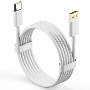 Original 80W SuperVooc/Dart USB to Type C, Fast Charging Cable Compatible for Realme 12/11 Pro Plus/11 Pro/Narzo 60 Pro/60/Realme 10 Pro Plus/10 Pro,/9 Pro/Narzo 50 Pro/50/9 PRO & More