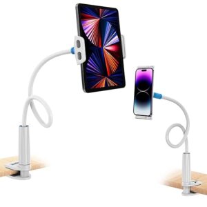 Universal Mobile Phone Holder & Tablet Holder with 360° Rotation-White