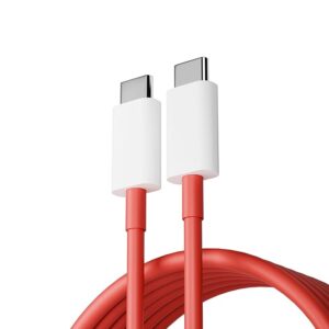80W Original Fast USB C to Type C SuperVooc/Dash Fast Charging Charger Cable Compatible for Oneplus 12/12r/11/11r/10r,10t,10,10 pro,9 Pro,8,8T,7t,7t Pro,6,Nord,4,3,2,2t,Ce2 Lite,Ce3 lite