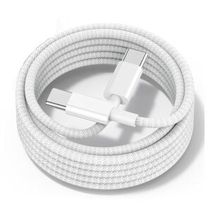 Google Pixel Original Type C to Type C Mobile Data Charging Cable for Pixel 8 Pro/8/8A/7 Pro/7/7A/6 Pro/6/6A/5/ChromeBook Laptop/Buds/and Other USB C Device Support for Nothing phone 2/1, 30W