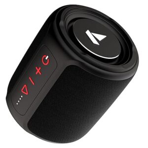 Stone 352 Bluetooth Speaker with 10W RMS Stereo Sound, IPX7 Water Resistance, TWS Feature, Up to 12H Total Playtime, Multi-Compatibility Modes and Type-C Charging(Raging Black)