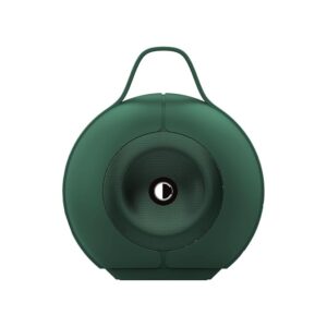 CLB51 DRUMZ 10W Mini Portable Wireless Speaker | 10 Hour Playtime | v5.3 | RGB Light Bluetooth Speaker (Green)