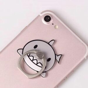 Universal Mobile Phone Finger Ring Grip Holder Stand, 360 Degree Rotation for All Mobile Phone and Tablet (Shark)