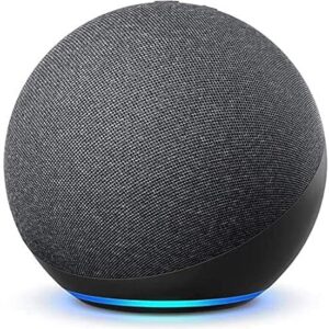 Echo (4th Gen) | Premium sound powered by Dolby and Alexa (Black)