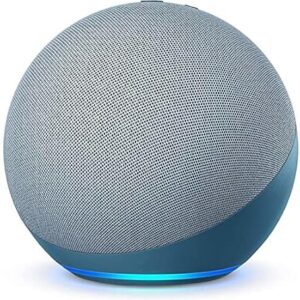 Echo (4th Gen) | Premium sound powered by Dolby and Alexa (Blue)