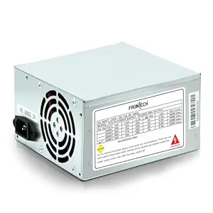 450 Watts SMPS Power Supply Unit, Compliant with ATX 12V, 20/24 Pin Main Power, Power Protection, (PS-0005, Grey)