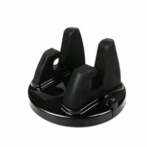 Universal 360° Rotatable Dashboard Mount Smartphone Holder Anti-Slip Silicone Mount for Car, Office & Home Adjustable Stand for Portrait & Landscape Viewing