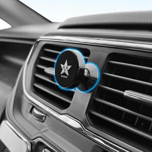 Spiro MAG - 540°Angle Rotation Magnetic Mobile Phone Holder for Car Dashboard/Phone Mount Stand - Has Strong & Safe Magnets - Compatible with All Mobiles (MagSafe Incompatible)