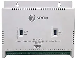 CCTV Power Supply 16 Channel Camera 12v SMPS with Multi Port for Indoor or Outdoor Security Surveillance Cameras