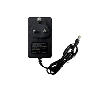 12 Volt 3 Amps Heavy Duty 3 Pin Plug-In Power Adapter/Supply For Led Striplight, Cctv Camera, Dc Motor, Battery Charging & Other Compatible Devices, Black