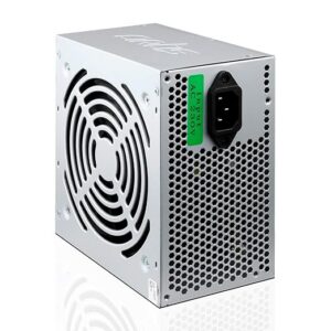 400R12 Plus 400W SMPS Power Supply Unit with Lager12cm Fan (Silver)