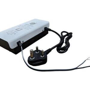 CCTV Power Supply SMPS 8 Channel 12V 10 Amp Max. Output with Voltage Booster Technology, Metal Body Single Wire Output