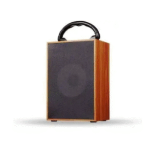 Wireless Portable Sound System with FM, USB, AUX, SD Card |Stylish Wooden Finish 10 W Bluetooth Speaker  (Brown, 4.2 Channel)