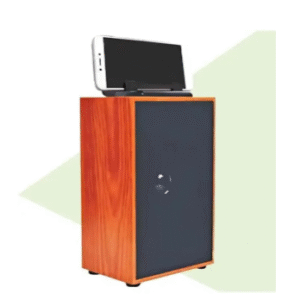 High Performance Wooden Bluetooth Speaker – Sleek & Stylish 10 W Bluetooth Speaker  (Brown, 4.2 Channel)