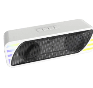 10W Upto 12 Hrs Music time*,Dynamic RGB Lights,Dynamic Drivers,Heavy Bass 10 W Bluetooth Soundbar  (Active White, Stereo Channel)